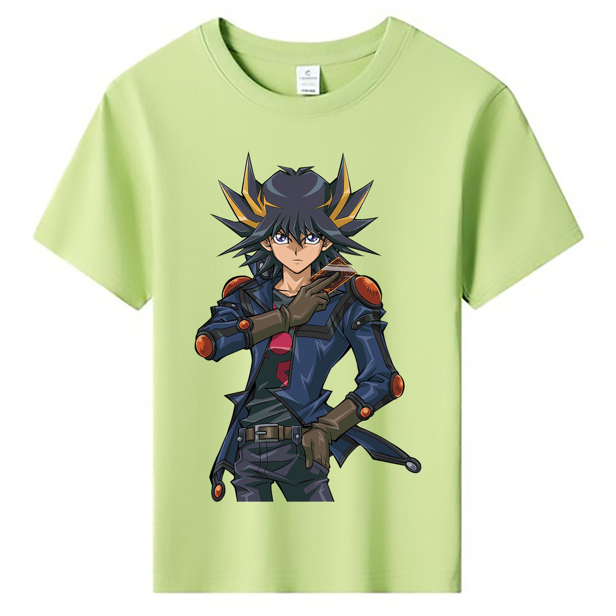 （画像用） 遊☆戯☆王 Yu-Gi-Oh! 綿100％キッズTシャツ（フロントプリント）
